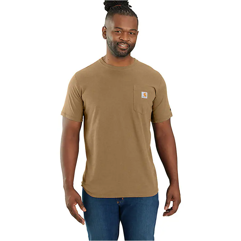 Carhartt Men's Force Relaxed Fit Midweight Short-Sleeve Pocket T-Shirt