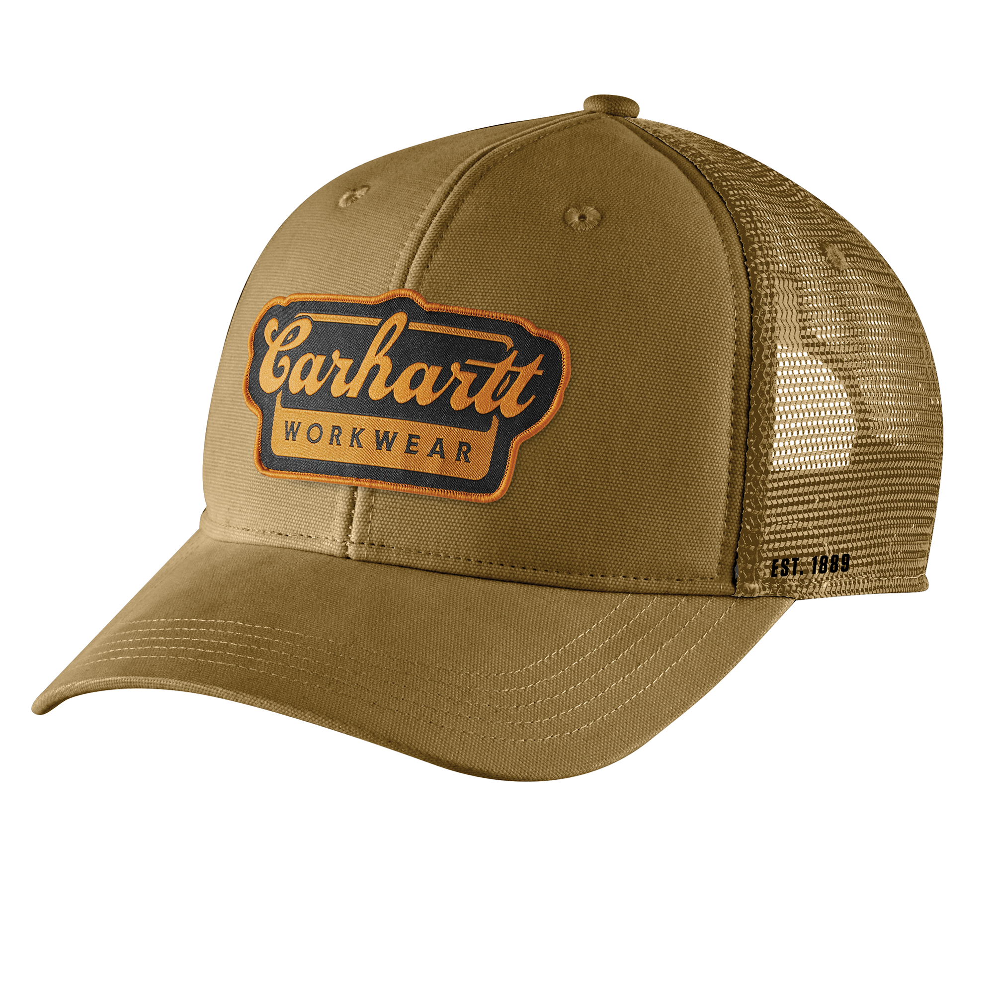 Carhartt Rugged Flex Twill Mesh-Back Script Patch Cap