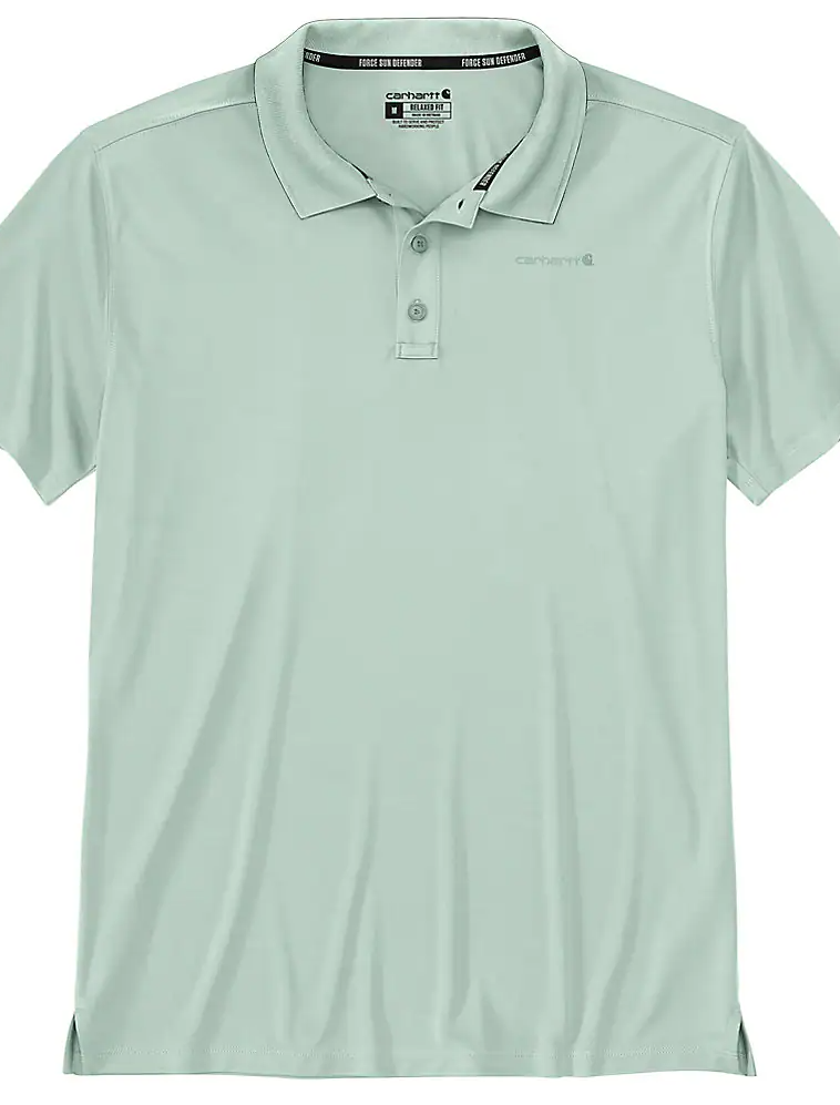 Carhartt Men's Force Sun Relaxed Fit Lightweight Short-Sleeve Polo