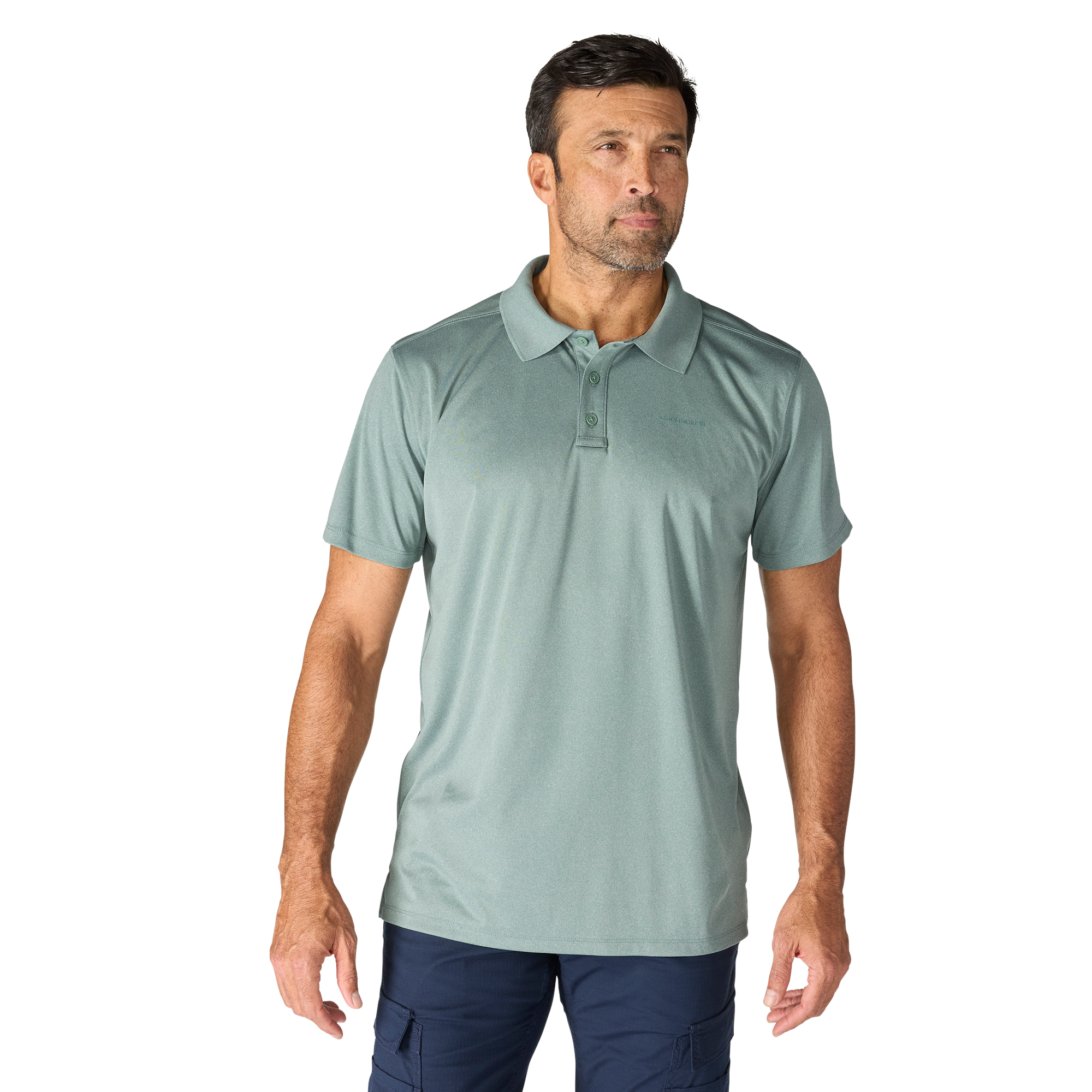 Carhartt Men's Force Sun Relaxed Fit Lightweight Short-Sleeve Polo