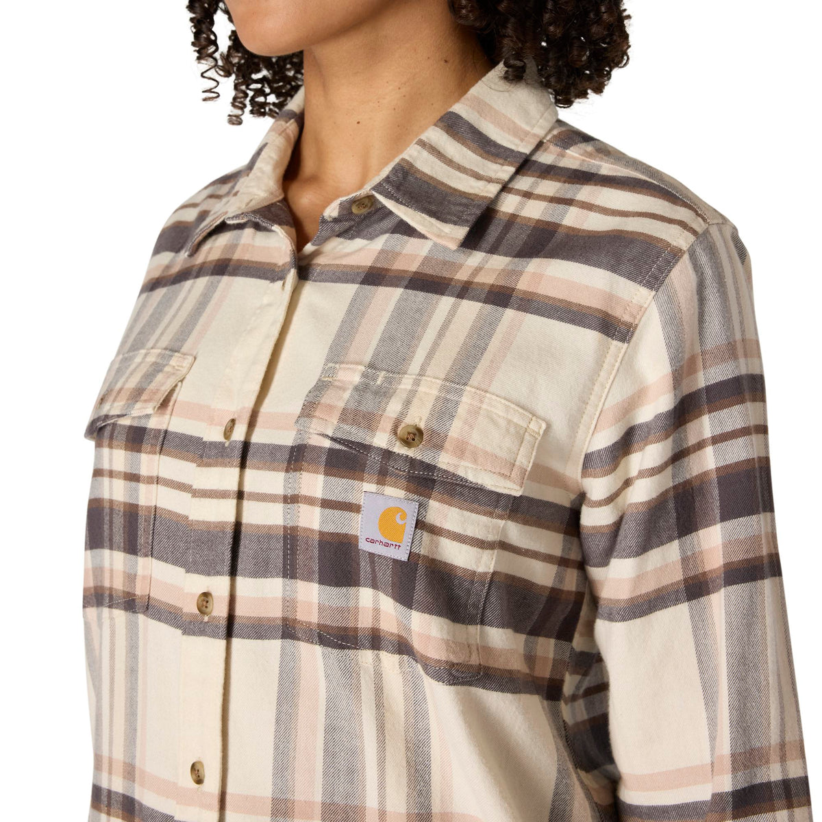 Carhartt Women's Tencel Fiber Series Relaxed Fit Plaid Shirt