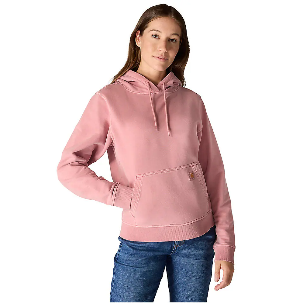 Carhartt Women's Relaxed Fit Midweight Garment Dyed French Terry Hooded Sweatshirt