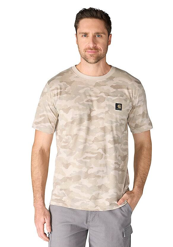 Carhartt Men's Irvine Relaxed Camo Short-Sleeve T-shirt