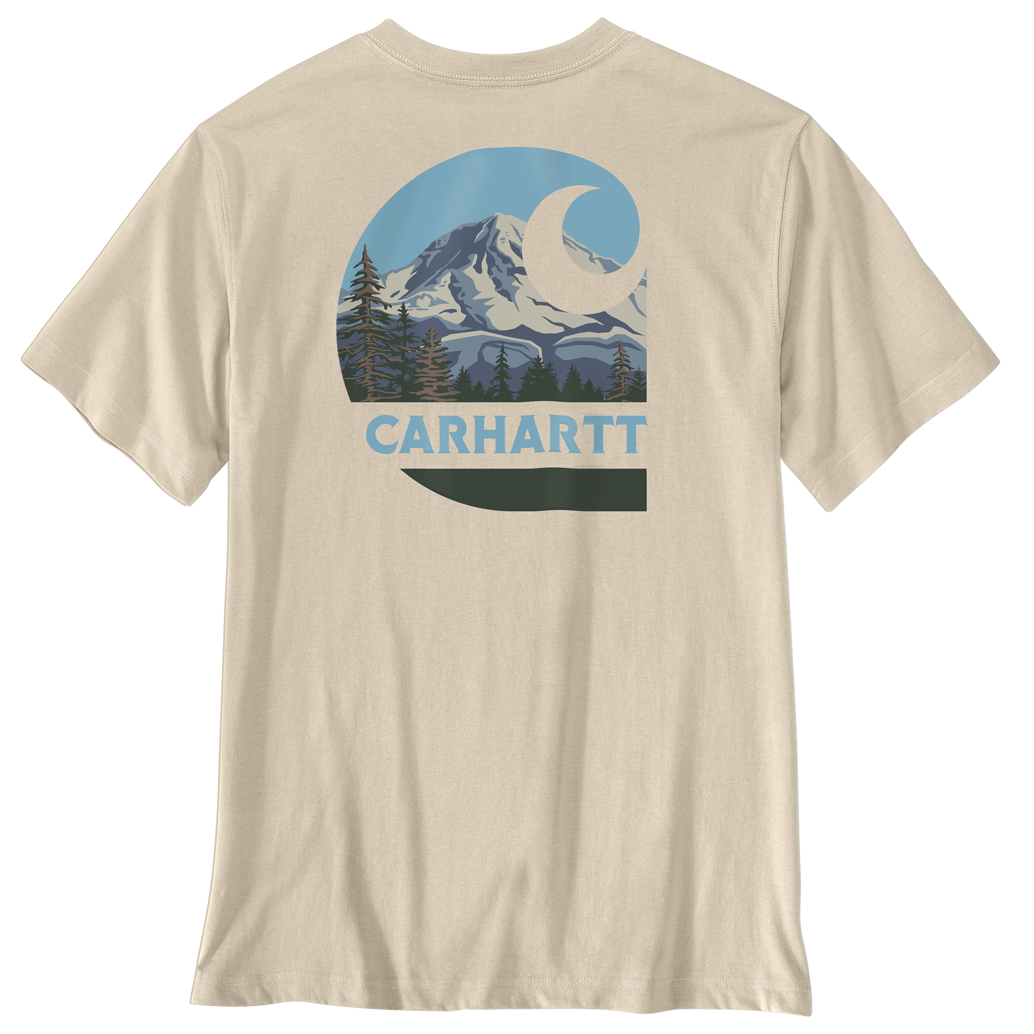 Carhartt Men's Irvine Relaxed Pacific Northwest Graphic Short-Sleeve T-Shirt