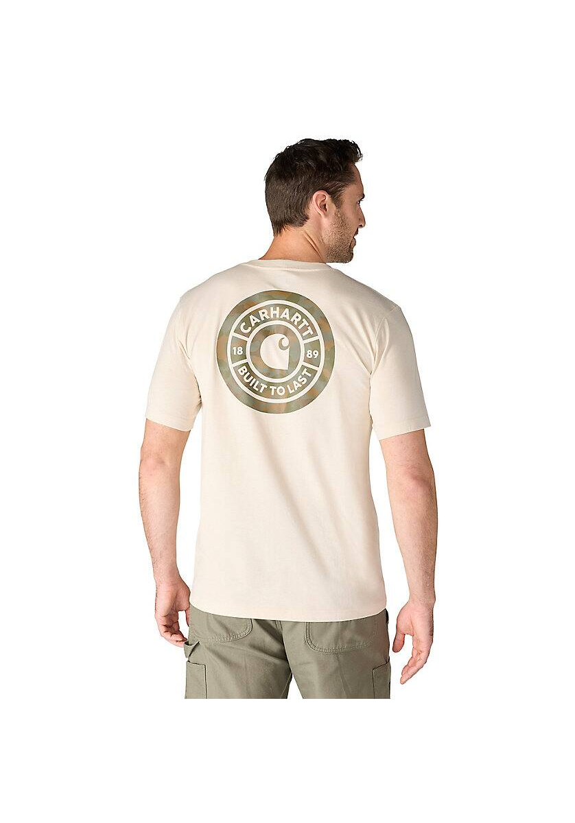 Carhartt Men's Irvine Relaxed Camo Rivet Short-Sleeve T-Shirt