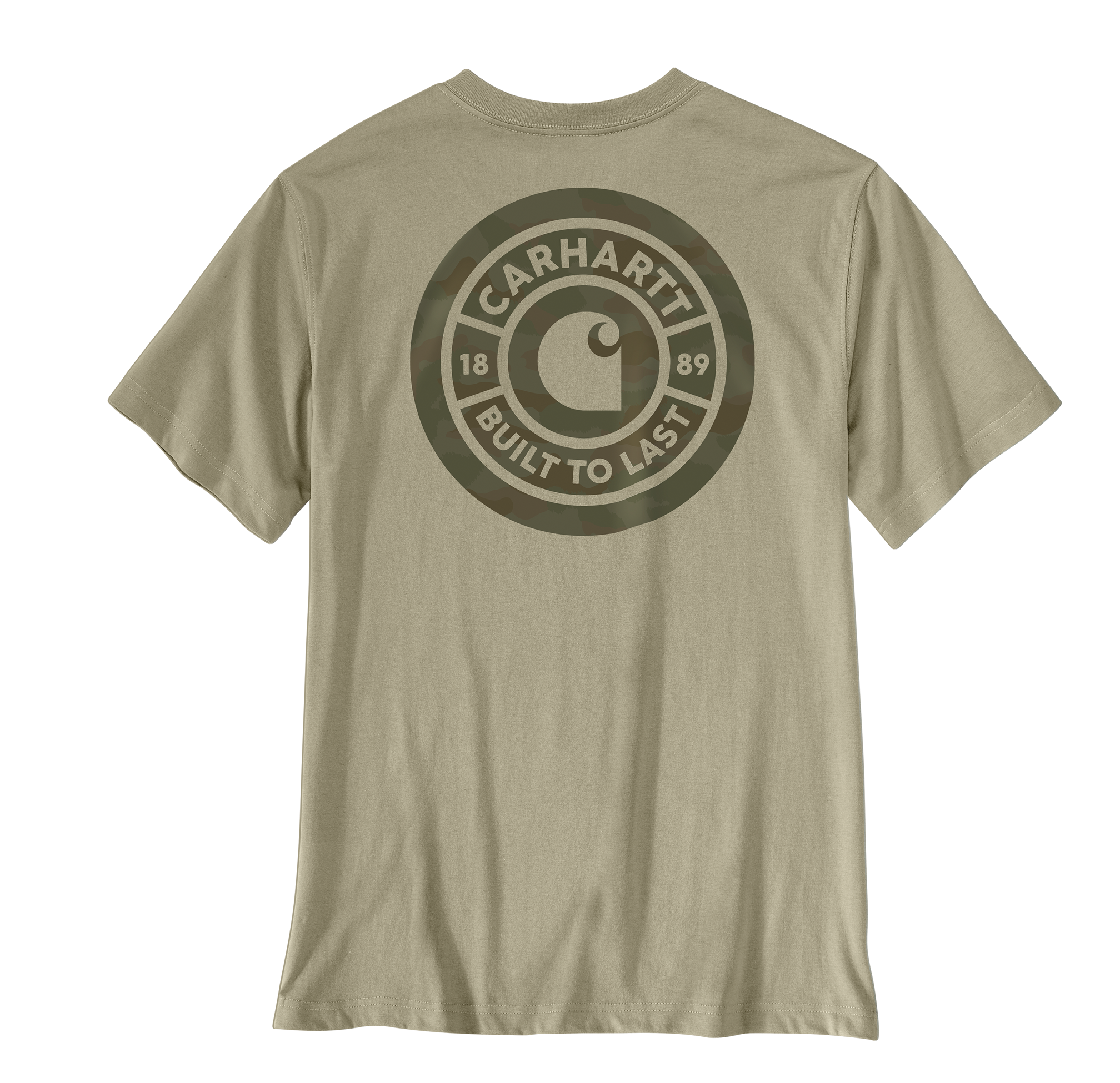 Carhartt Men's Irvine Relaxed Camo Rivet Short-Sleeve T-Shirt
