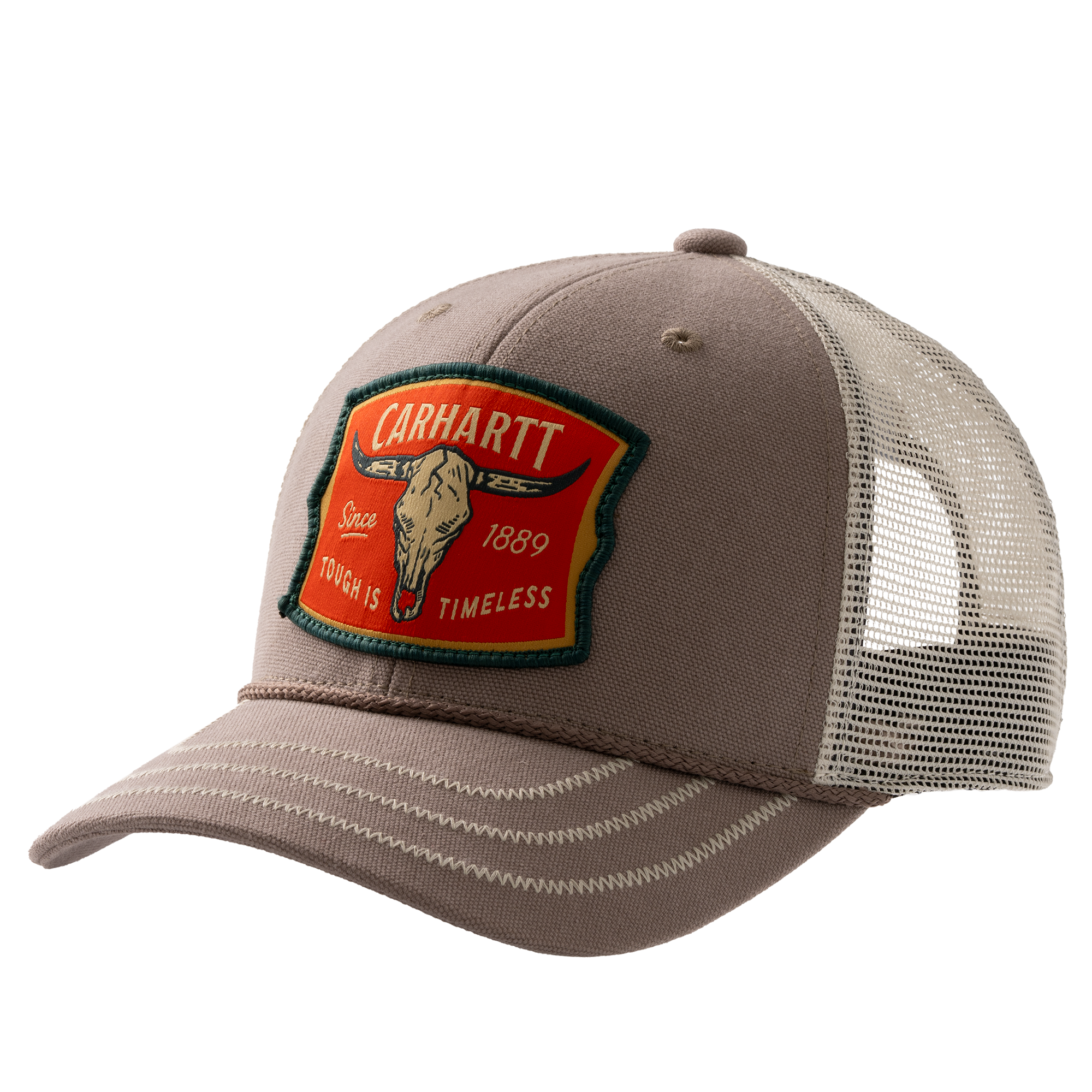 Carhartt Men's Oakland Steer Mesh-Back Cap