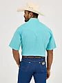 Wrangler Men's Wrinkle Resist Short-Sleeve Western Snap Plaid Shirt