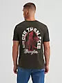 Wrangler Men's Wilder Than Aces Back Graphic T-Shirt