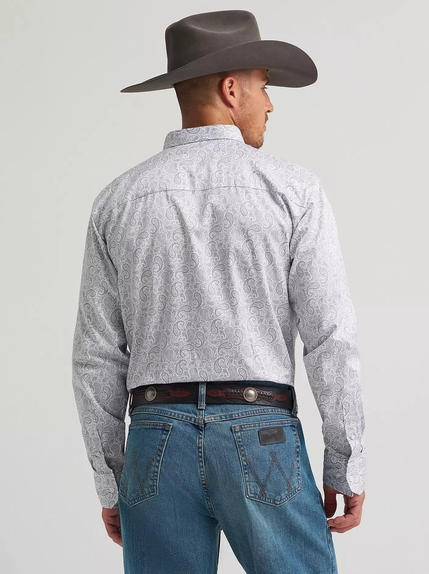 Wrangler Men's Cody Johnson One Pocket Button Down Shirt