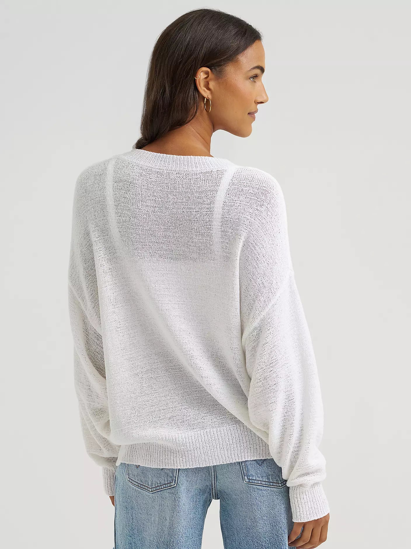 Wrangler Women's Gauzy Knit Sweater