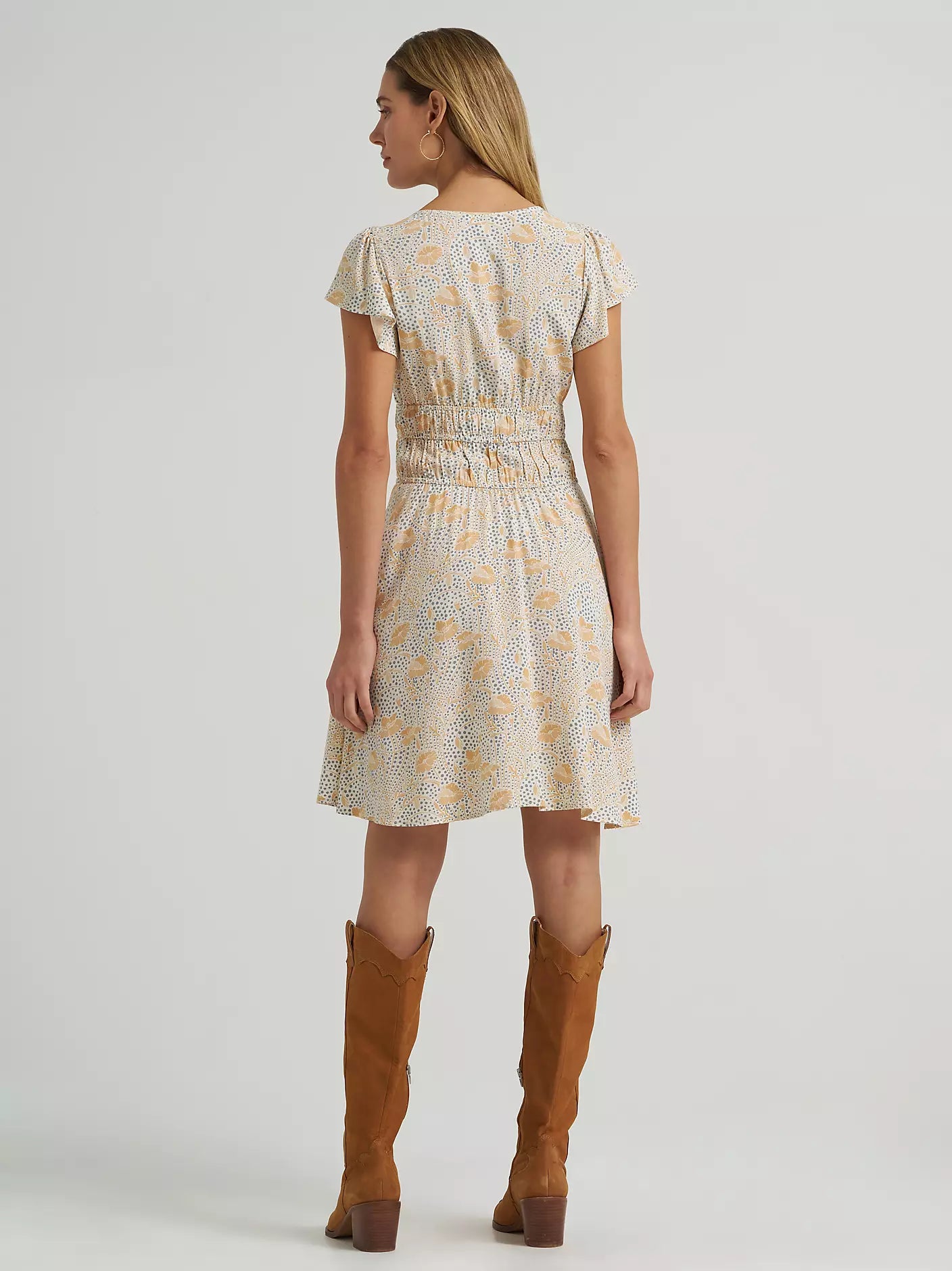 Wrangler Women's Tiered Bodice Dress