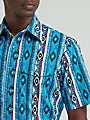 Wrangler Men's Checotah Short-Sleeve Western Snap Shirt