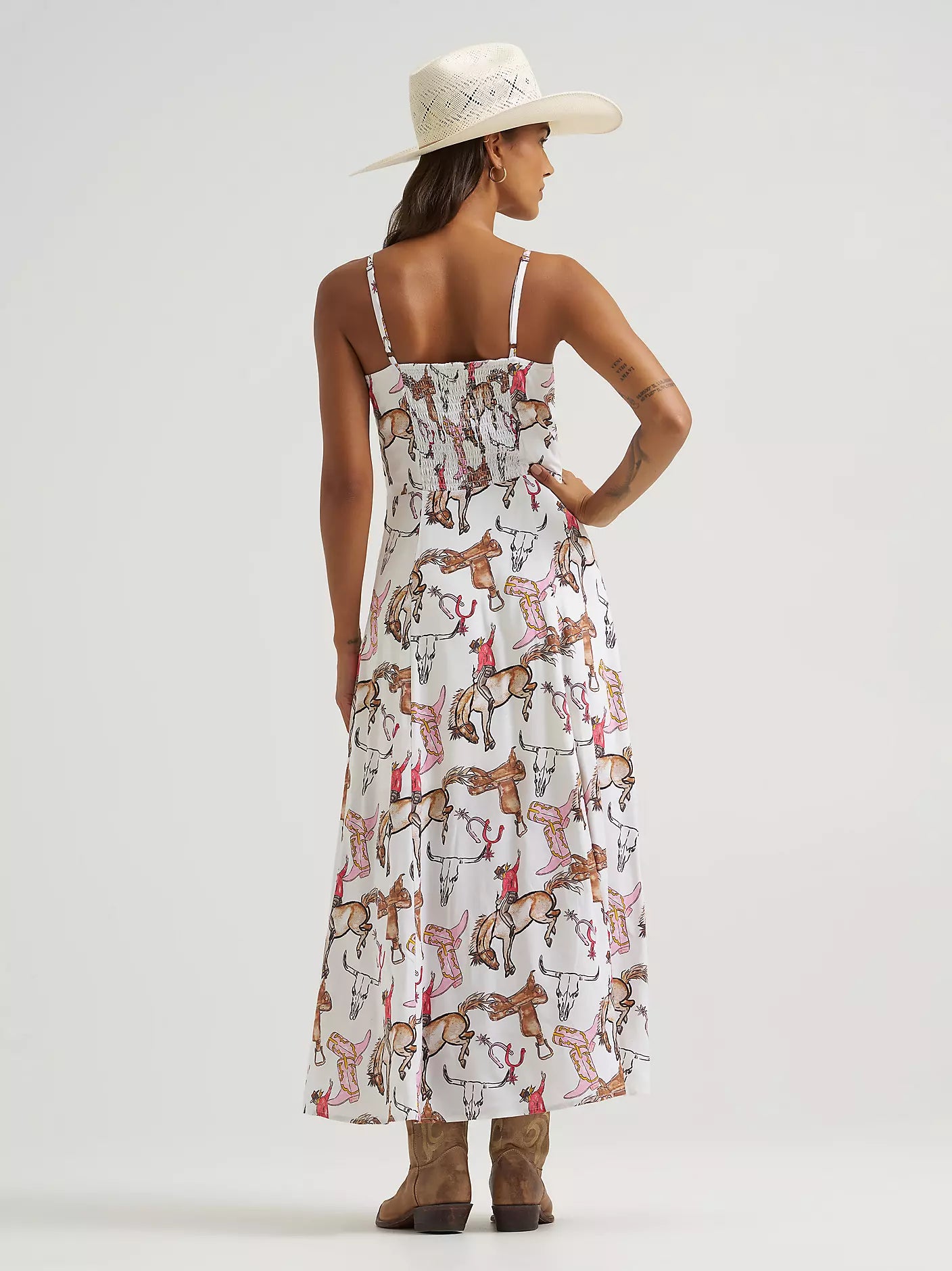 Wrangler Women's Western Tank Maxi Dress