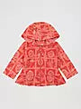 Wrangler Little Girl's Fleece Graphic Full-Zip Ruffle Hem Hoodie