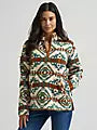 Wrangler Women's High Plains Quarter-Zip Pullover