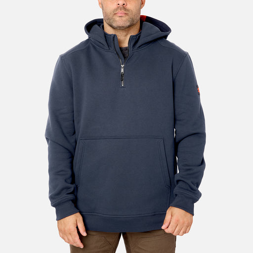 Brunt Men's Shevlin Water-Resistant Quarter Zip Work Hoodie