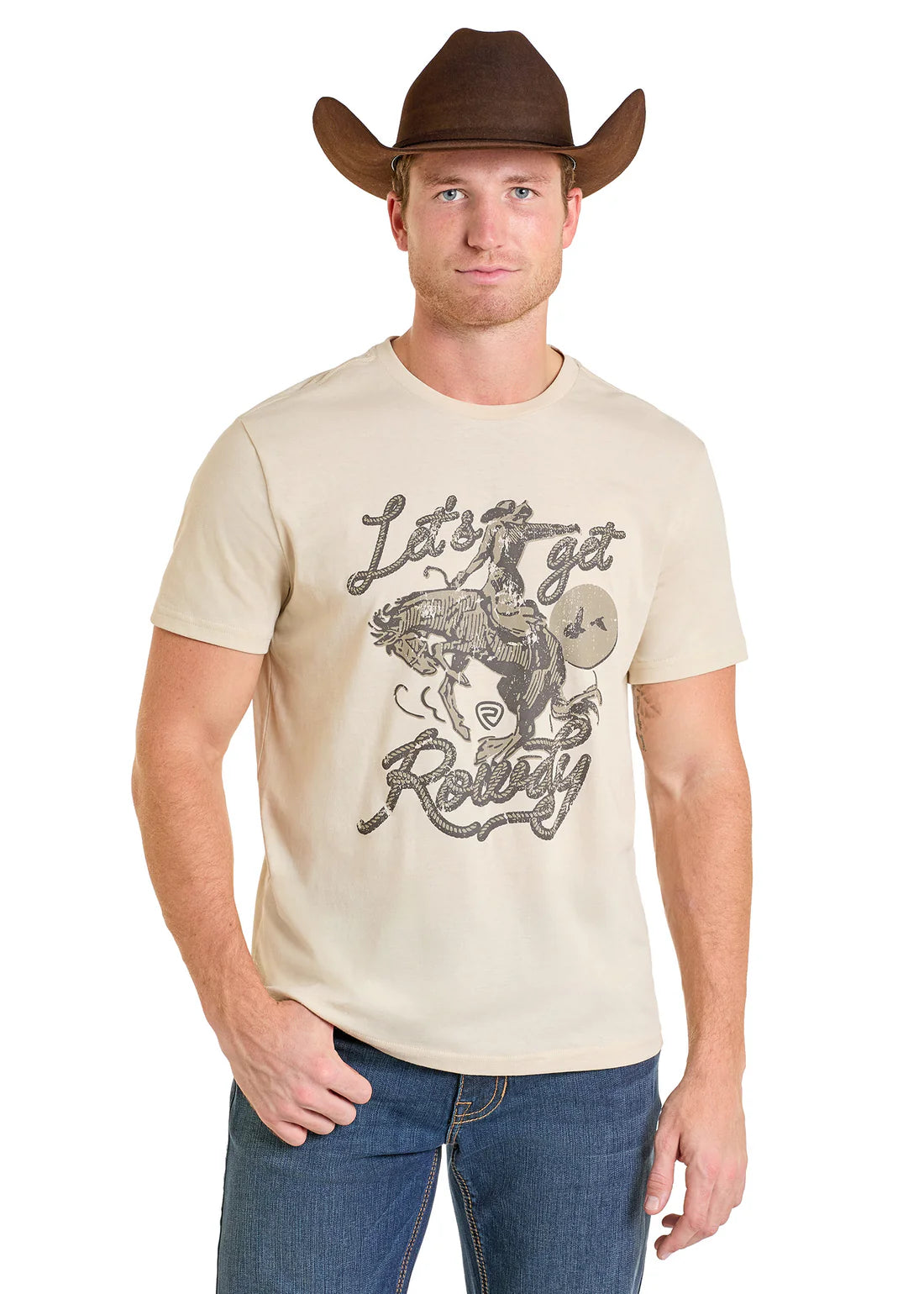 Rock & Roll Denim Unisex Let's Get Rowdy Graphic Tee