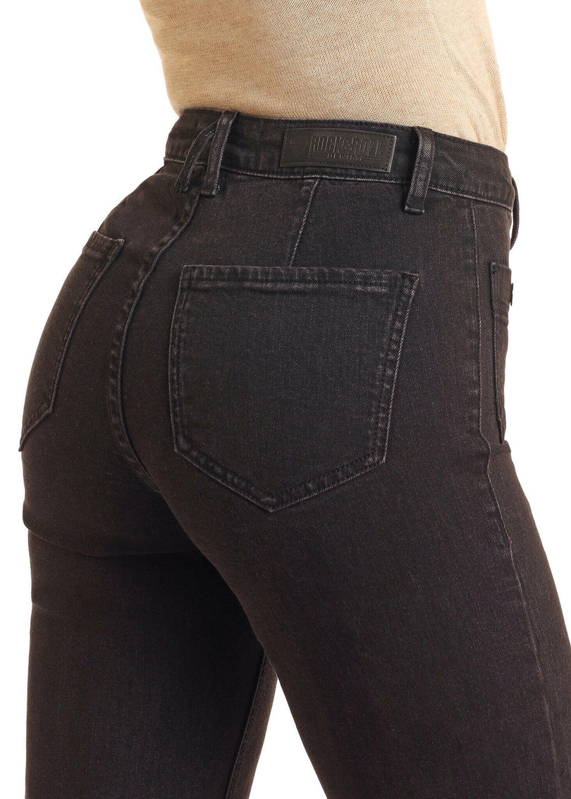 Rock & Roll Women's Denim Flare Jeans