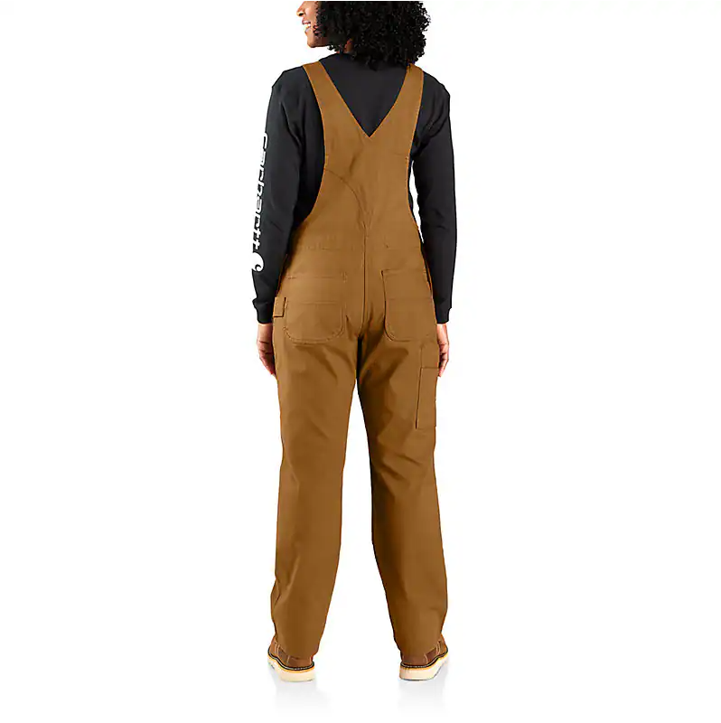 Carhartt Women's Rugged Flex Loose Fit Canvas Bib Overall