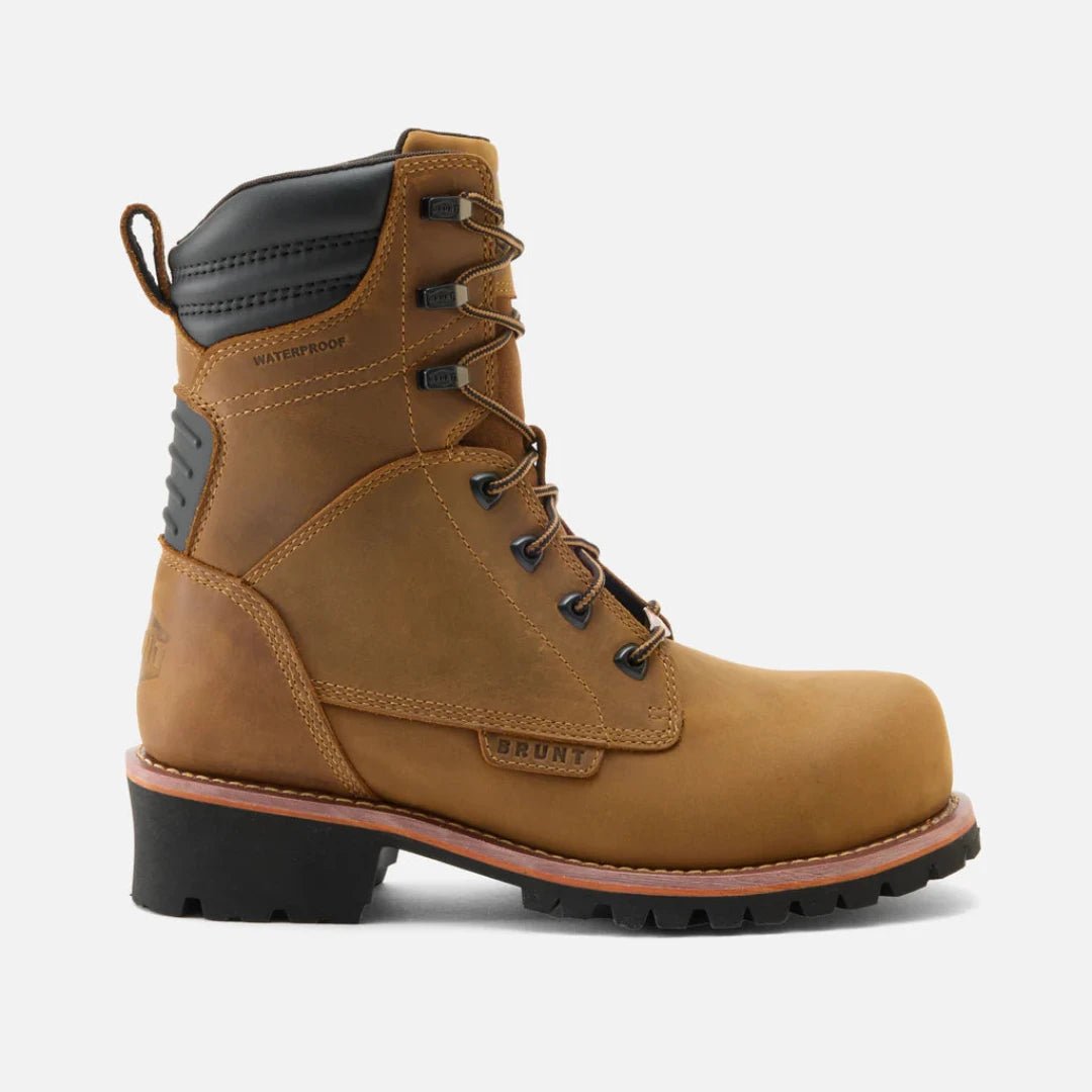 Brunt Men's DiStasio Welted Waterproof Logger Composite Toe Boot