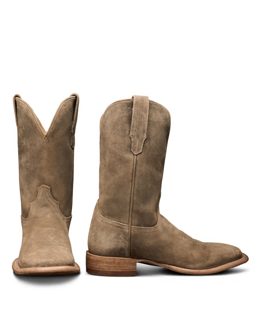 Tecovas Men's Doc Square Toe Horizon Suede Boot