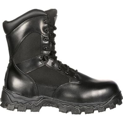 Rocky Men's AlphaForce Zipper Composite Toe Public Service Boot