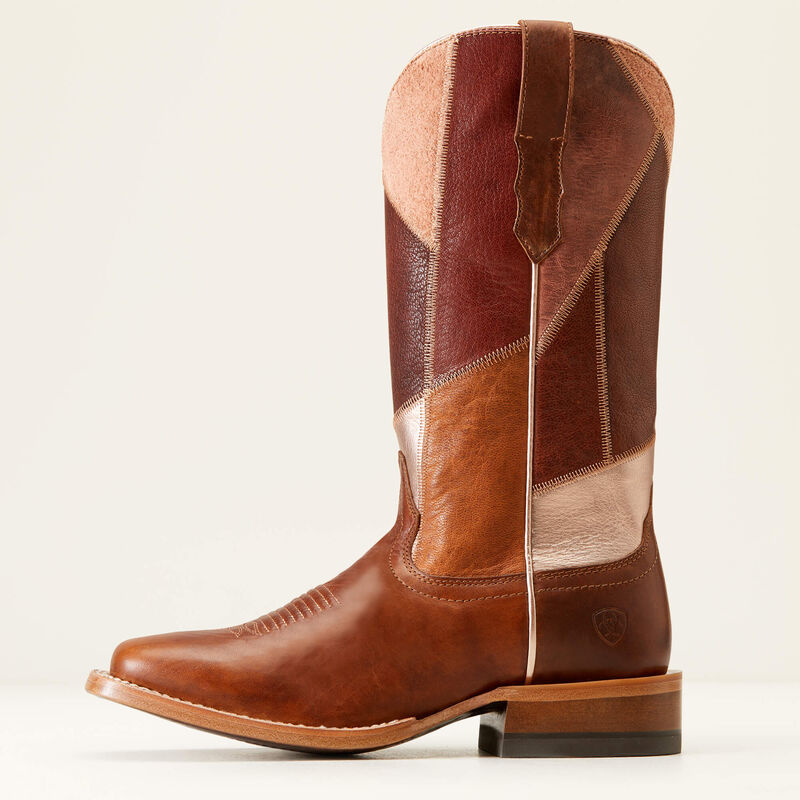 Ariat Women's Frontier Patchwork Western Boot