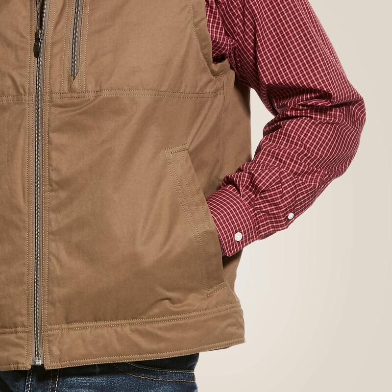 Ariat Men's Grizzly Canvas Vest