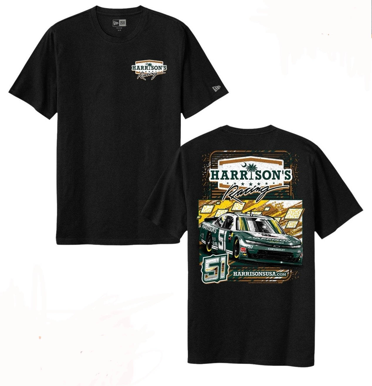Harrison's Racing Jeremy Clements Throwback T-Shirt