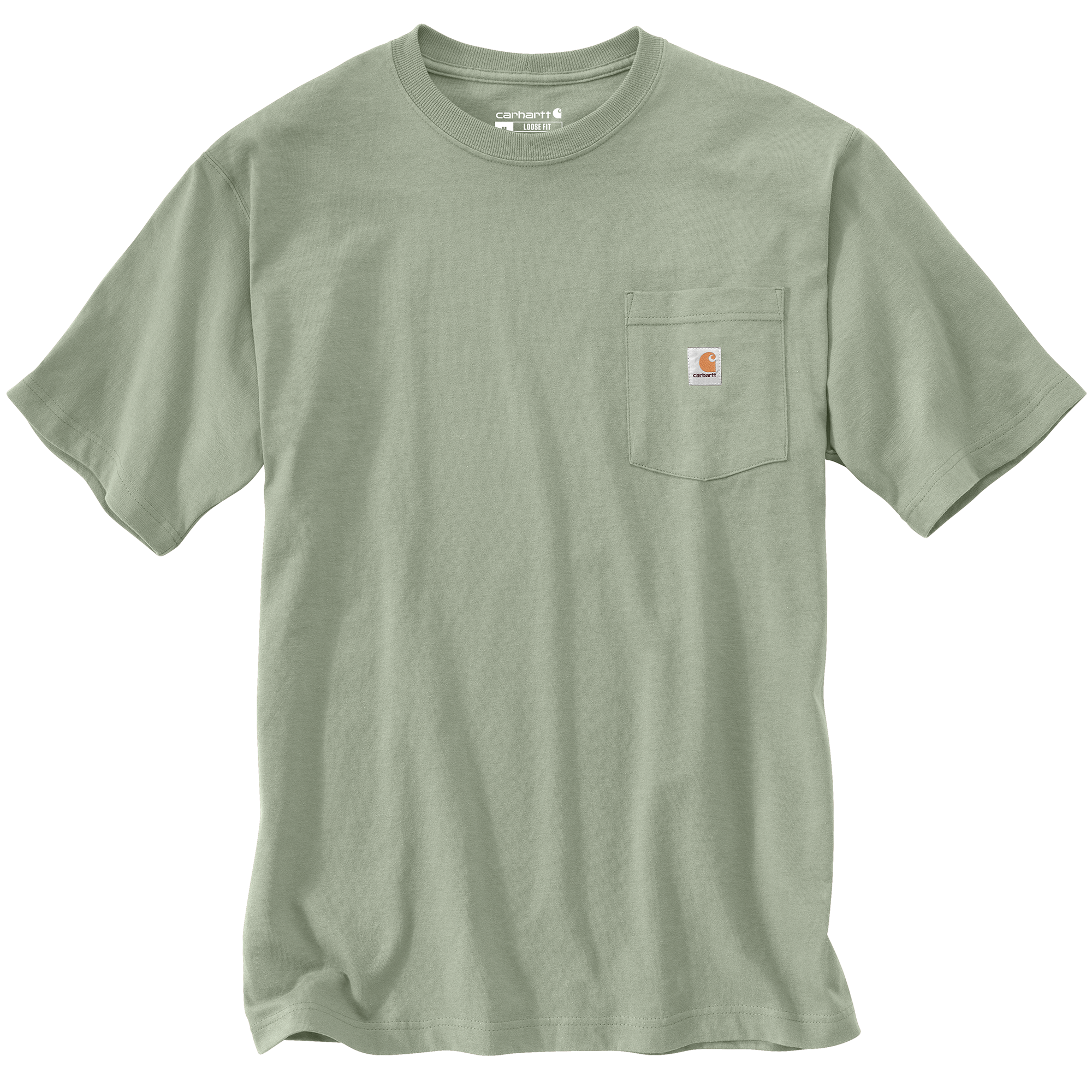 Carhartt Men's Loose Fit Heavyweight Short Sleeve Pocket T-Shirt - Sage