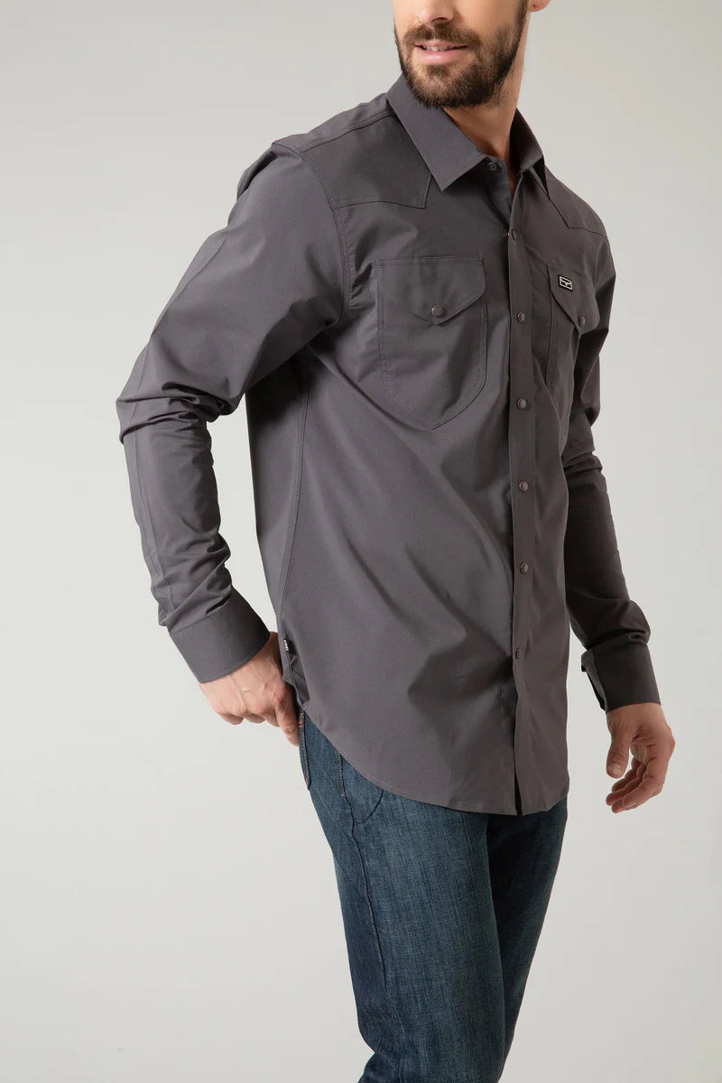 Kimes Ranch Men's Blackout Dress Shirt