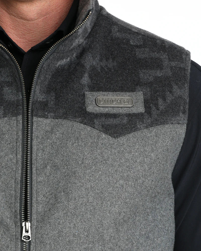Cinch Men's Wooly Concealed Carry Vest