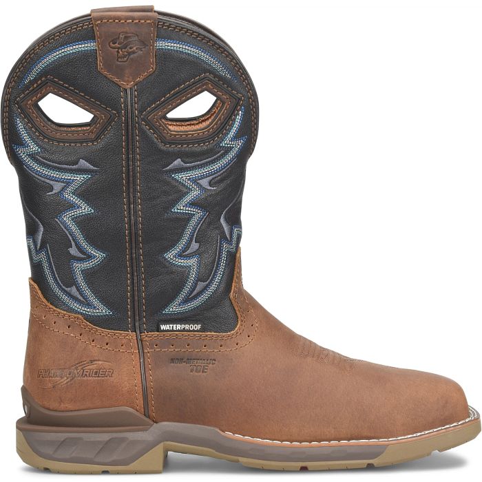 Double H Men's Geddy 11 Inch Waterproof Wide Square Composite Toe Roper