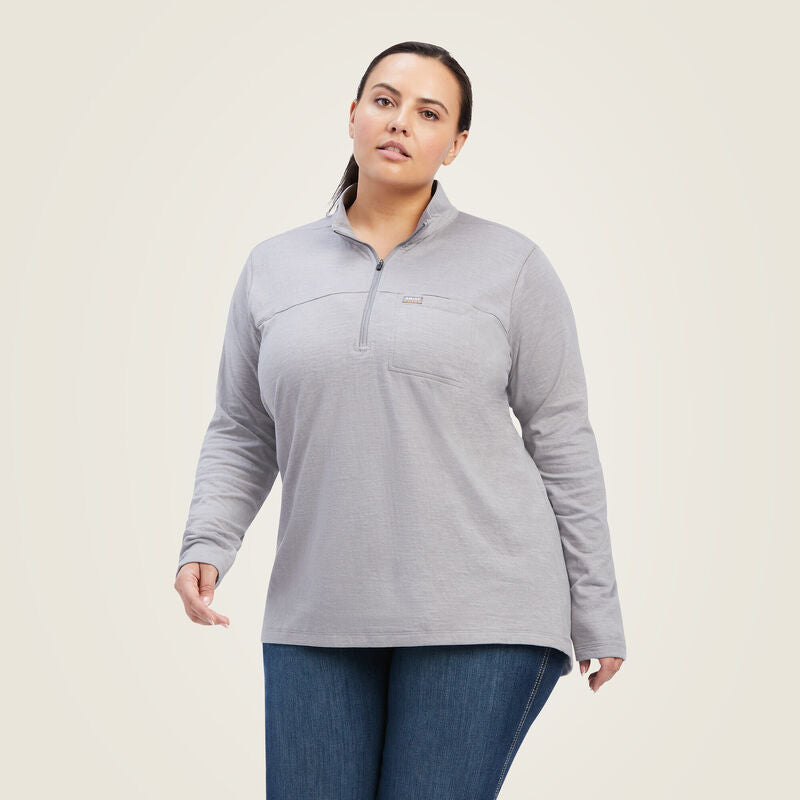 Ariat Women's Rebar Foundation 1/4 Zip Shirt
