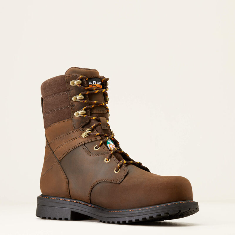 Ariat Men's RigTEK 8-Inch CSA Waterproof Composite Toe Work Boot