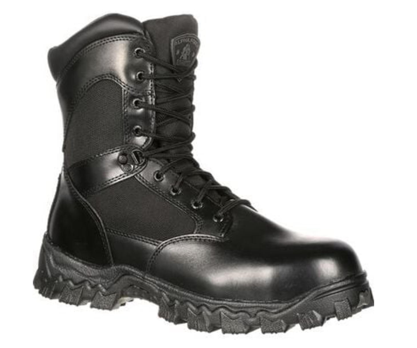 Rocky Men's Alpha Force Zipper Waterproof Public Service Boot