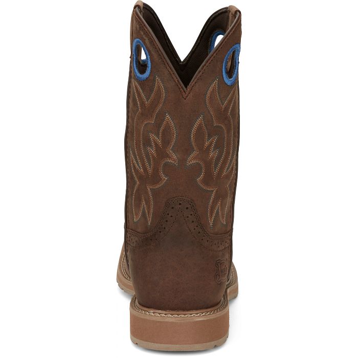 Justin Men's All Around 11 Inch Waterproof Stampede Boot