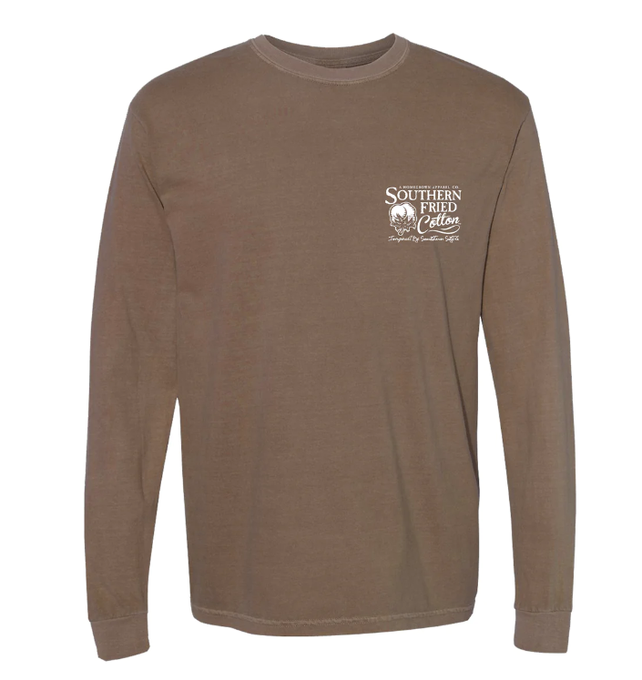 Southern Fried Cotton Old School Pointer Long Sleeve T-Shirt