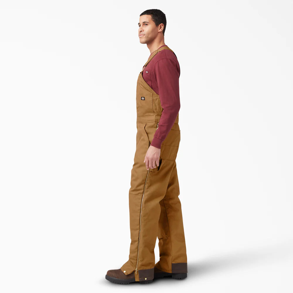 Dickies Men's Duck Insulated Bib Overalls