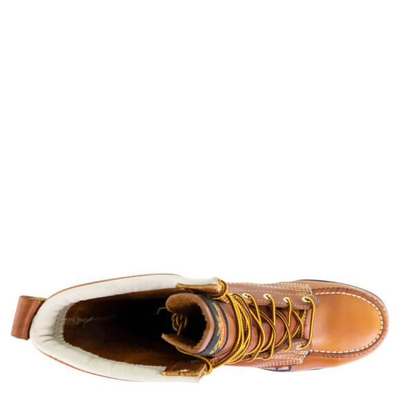 Thorogood Men's American Heritage 8 Inch Tobacco Safety Toe Moc Toc Maxwear Wedge