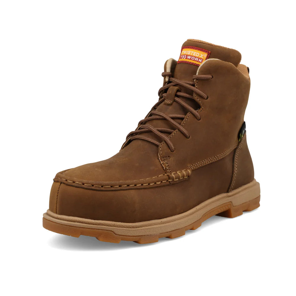 タロー Twisted X Women's 6-Inch Ultralite X Work Boot