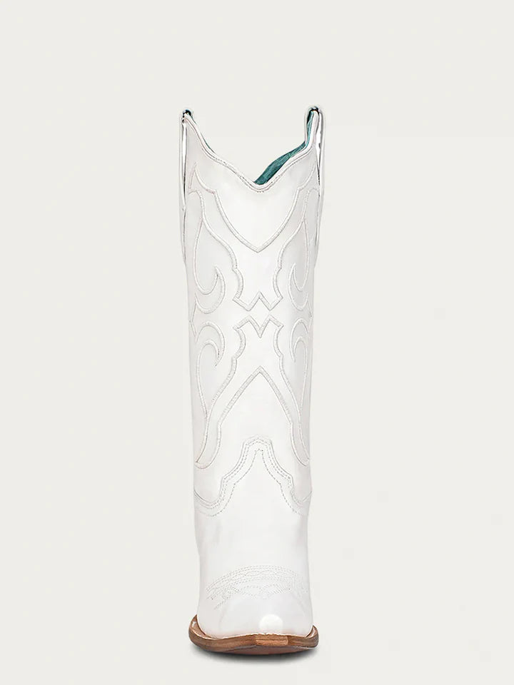 Corral Women's White On White Embroidery Boot