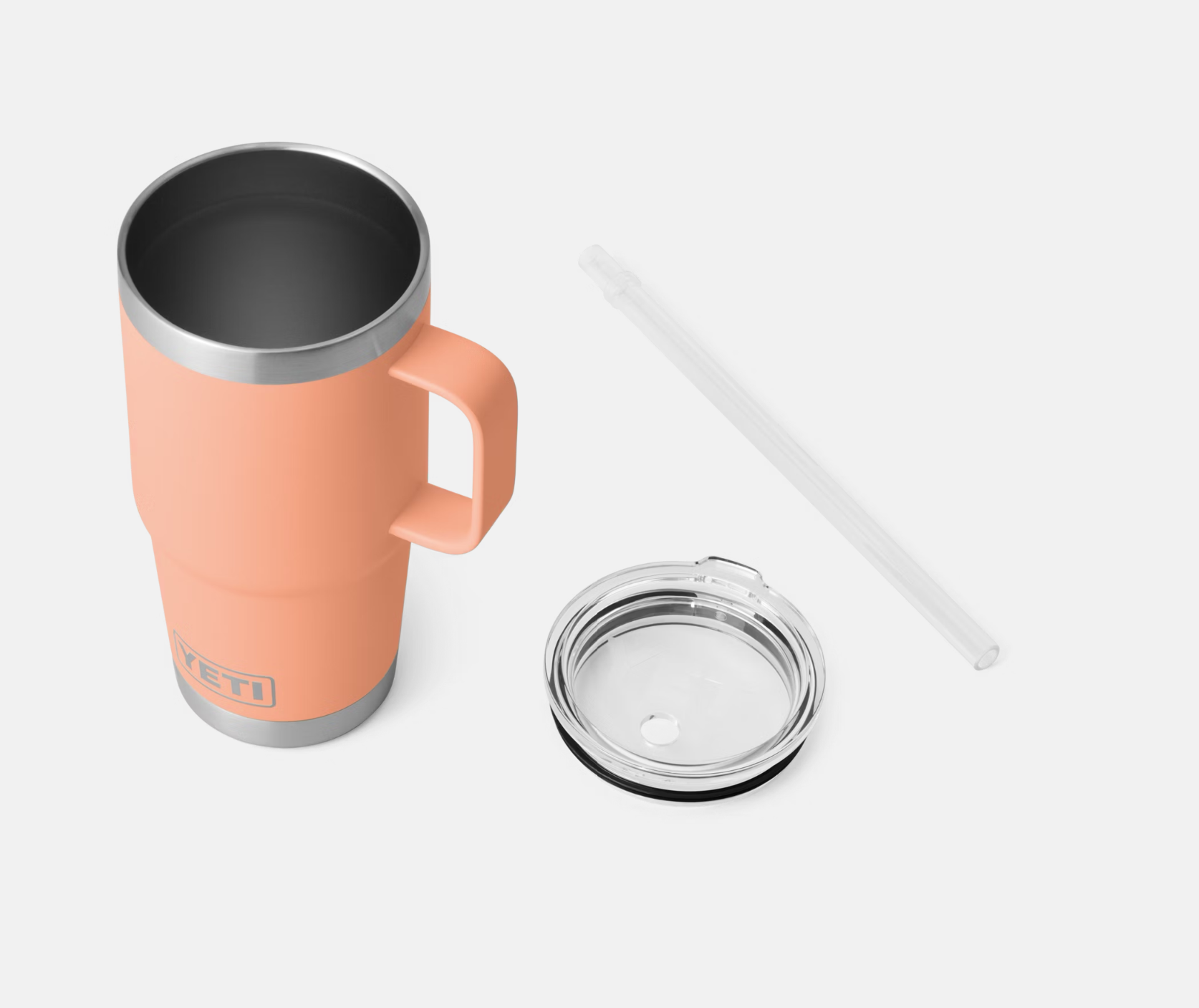 Yeti Rambler 25oz Straw Mug