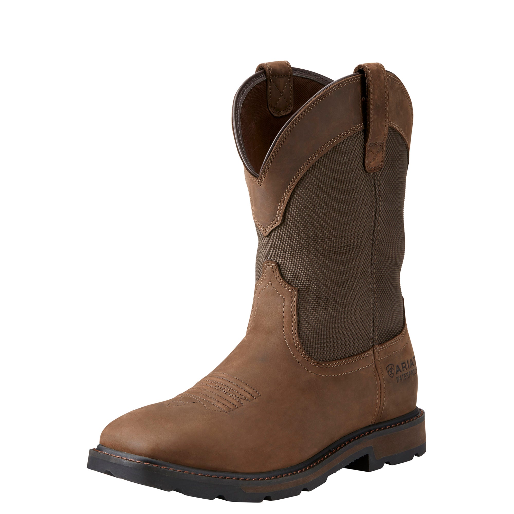 Ariat Men's Groundbreaker Wide Square Toe Waterproof Steel Toe Work Boot