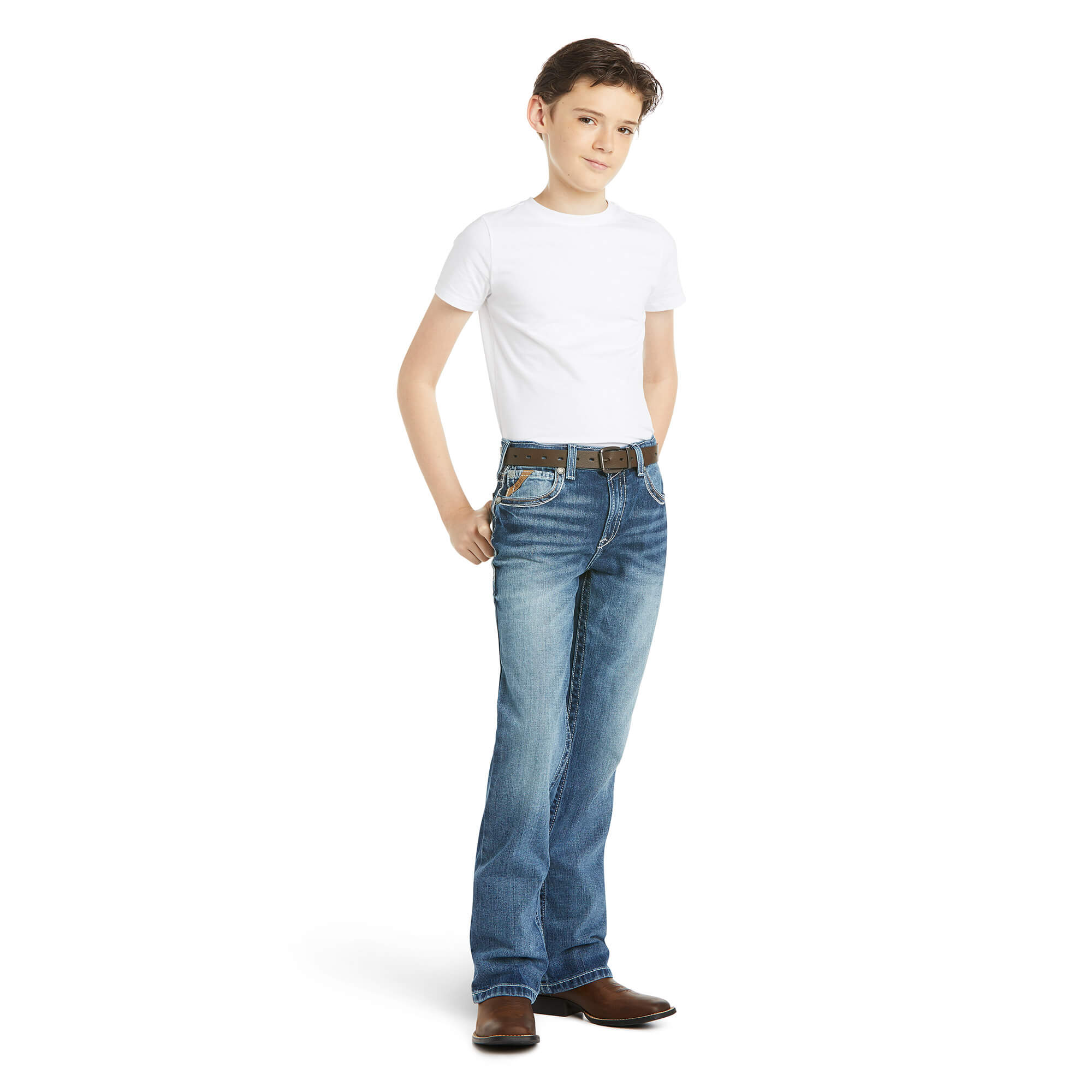 Ariat B4 Relaxed Coltrane Boot Cut Boys' Jeans