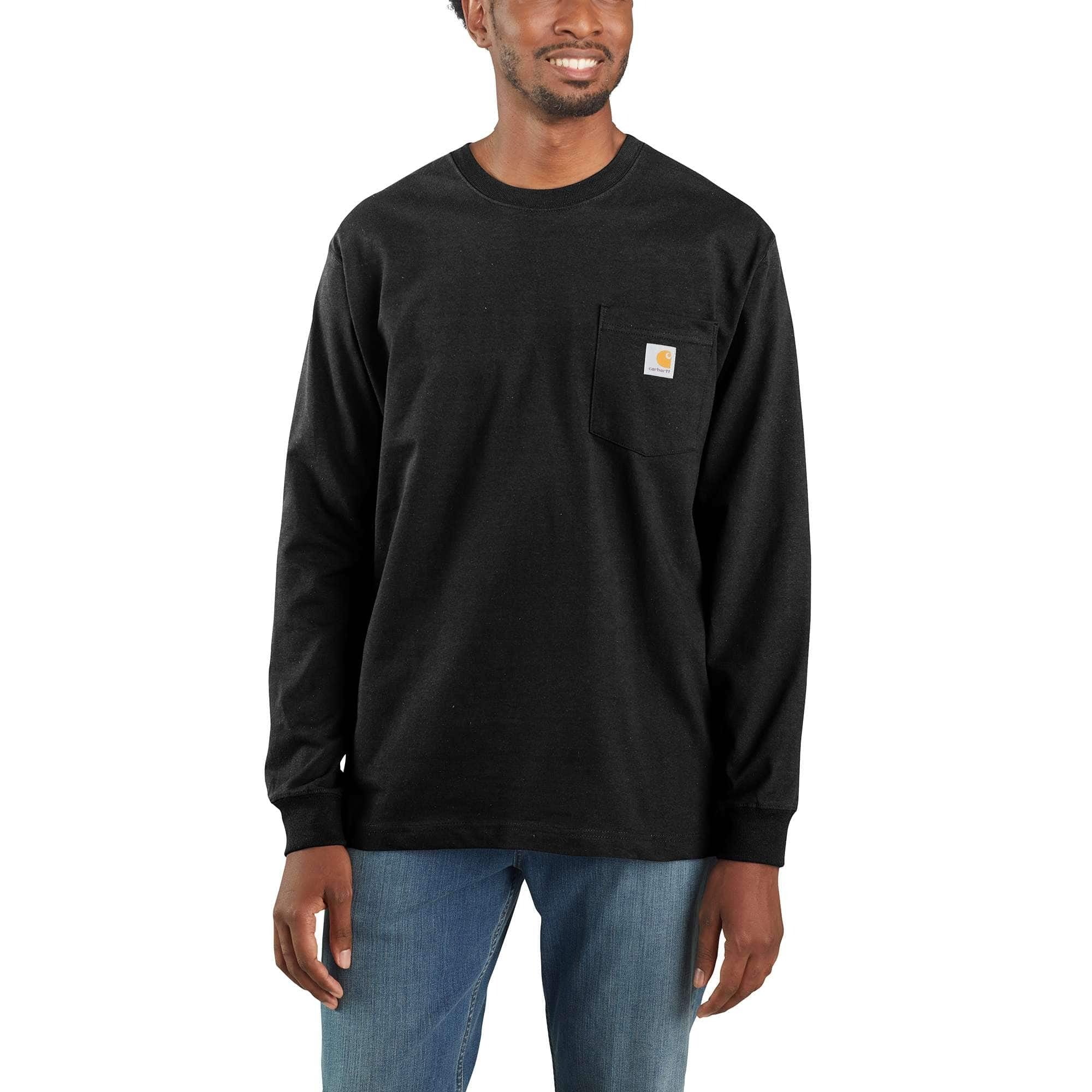 Carhartt® Loose Fit Heavyweight Long-Sleeve Pocket T-Shirt K126
