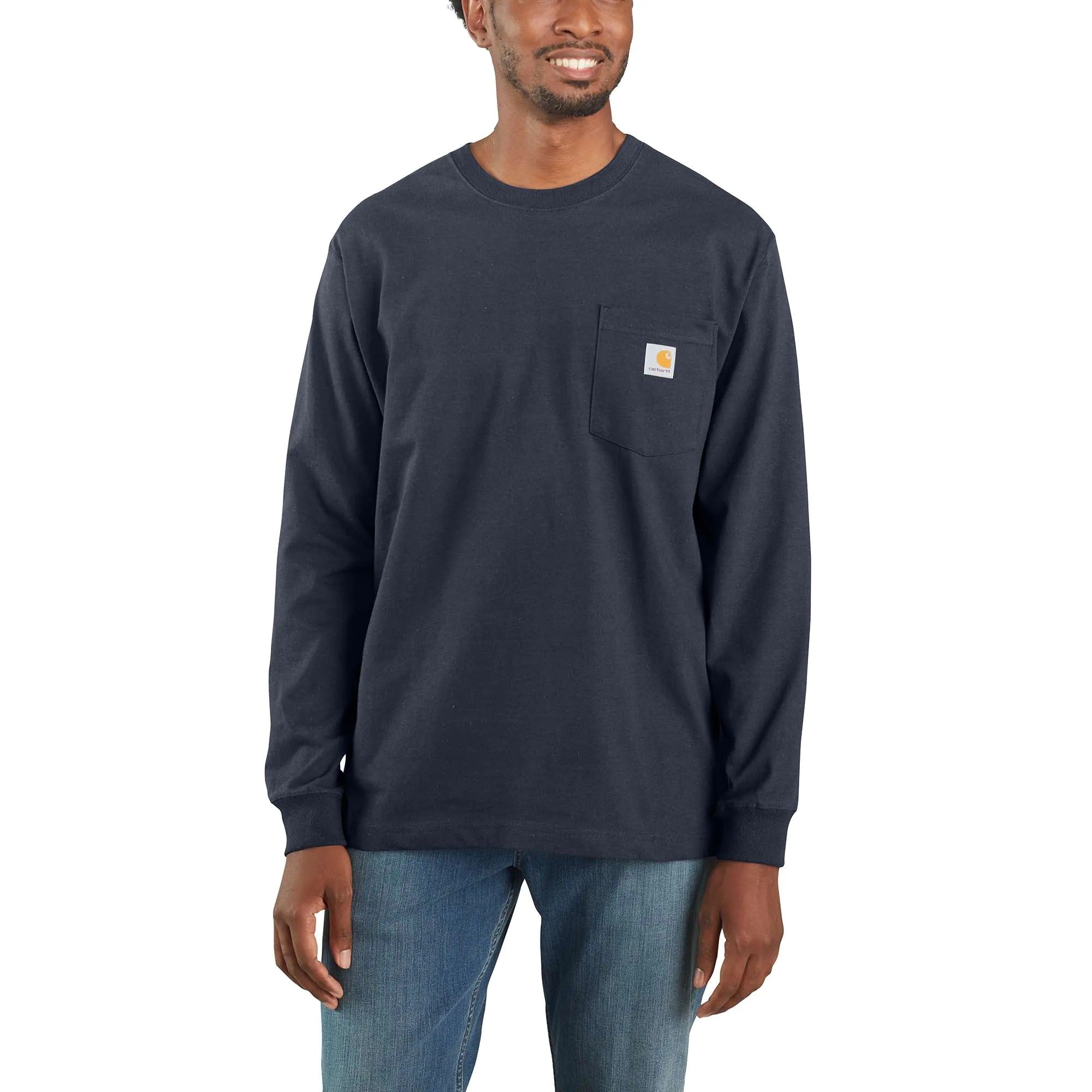 Carhartt Loose Fit Heavyweight Long-Sleeve Pocket T-Shirt