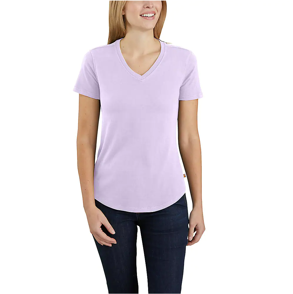 Carhartt Women's Relaxed-Fit Midweight V-Neck Tee