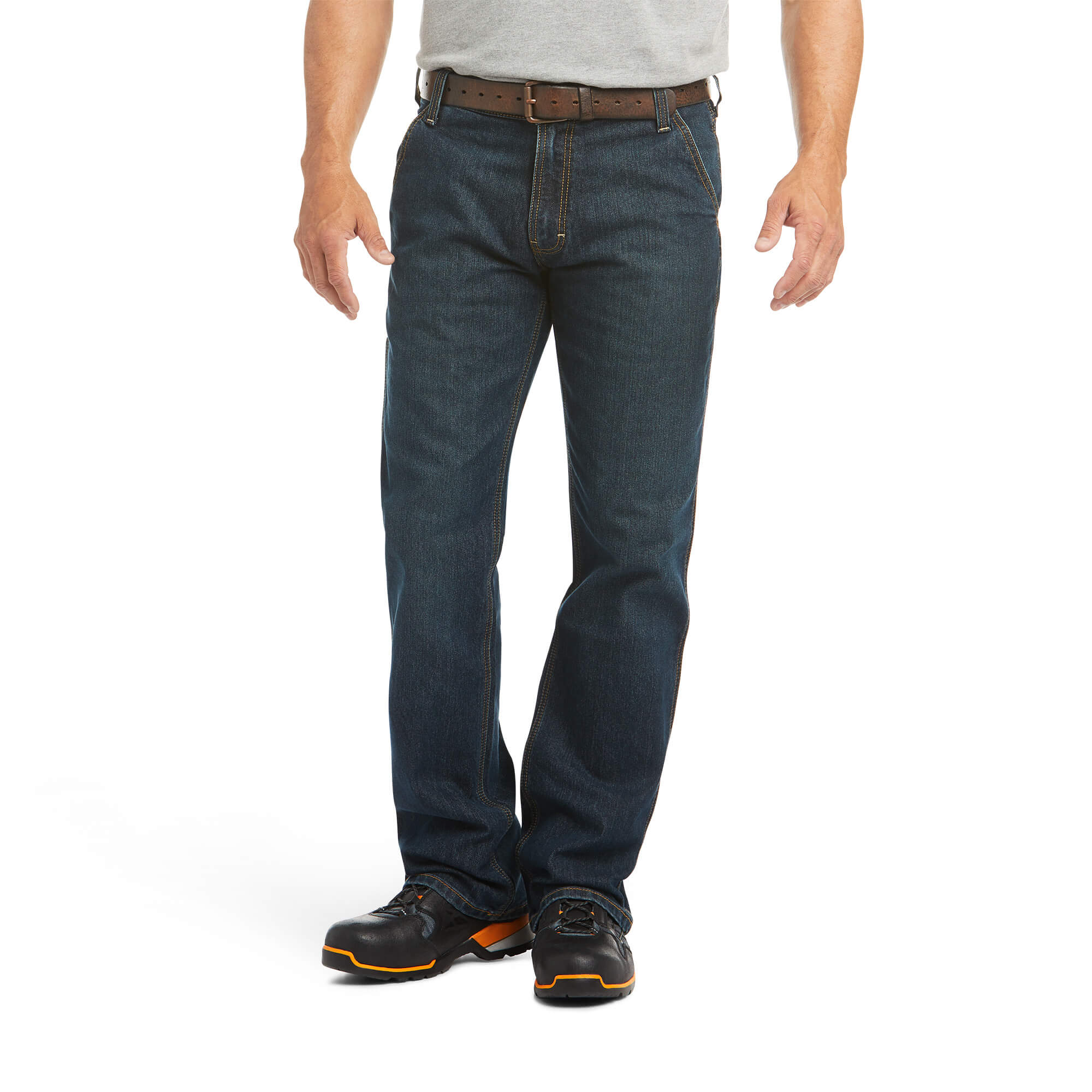 Ariat Men's Rebar M4 Low Rise DuraStretch Workhorse Boot Cut Jean